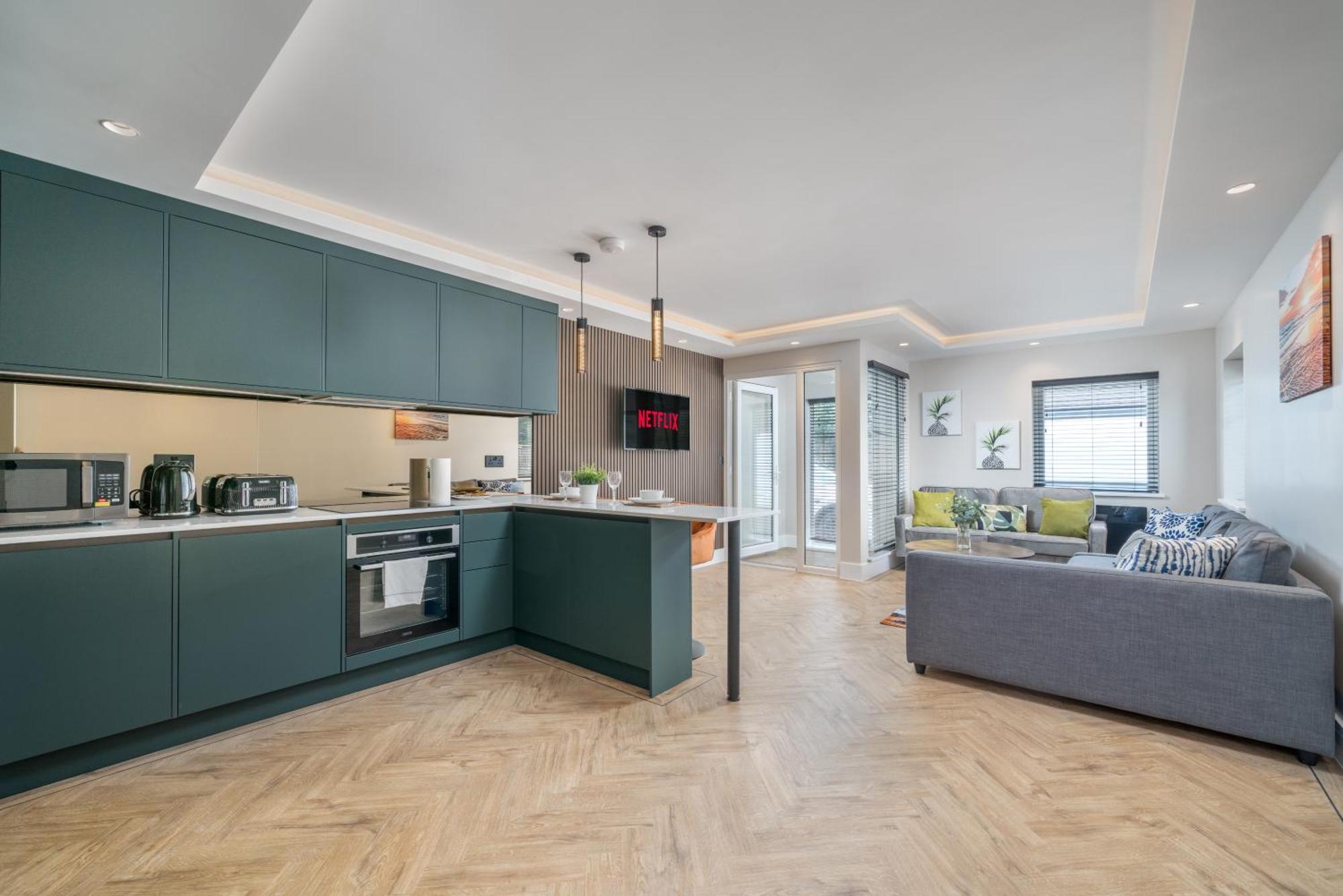 Appartamento Skyvillion -cozy & Amazing King 1bed In Cockfosters Mins To Tube *